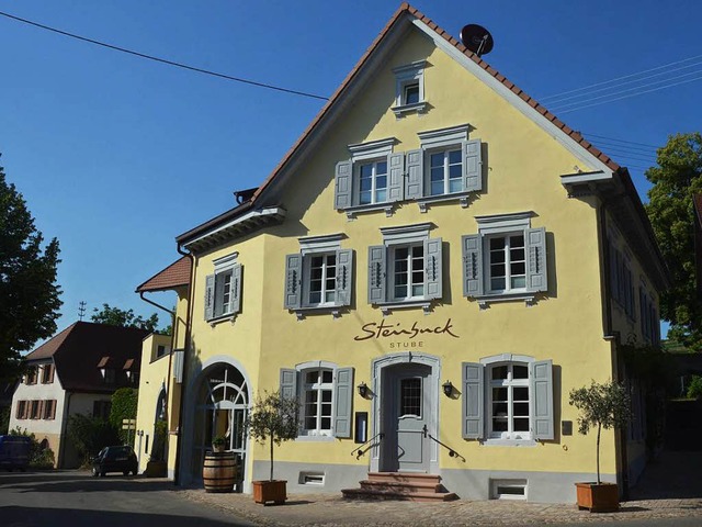 Die Steinbuck Stube in Bischoffingen ist ein geschichtstrchtiges Haus.  | Foto: Gerold Zink