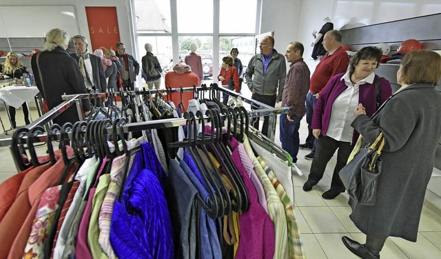 Der neue Kleiderladen des DRK ist fr alle offen.  | Foto: Michael Bamberger