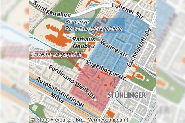 Rund ums neue Rathaus im Stühlinger wird das Verkehrskonzept geändert