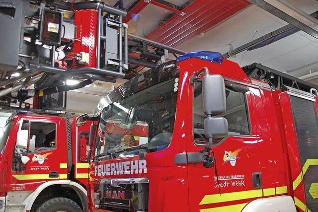 Anbau an das Gertehaus der Feuerwehr wird eingeweiht