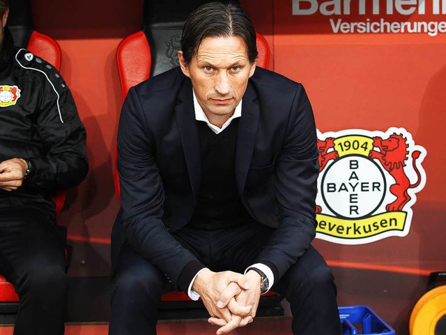 Leverkusens Cheftrainer Roger Schmidt  | Foto: dpa