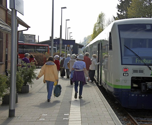 Vom 29. Oktober bis 4. November ist ke...lztal. Aber es gibt Busse als Ersatz.   | Foto: Bernd fackler