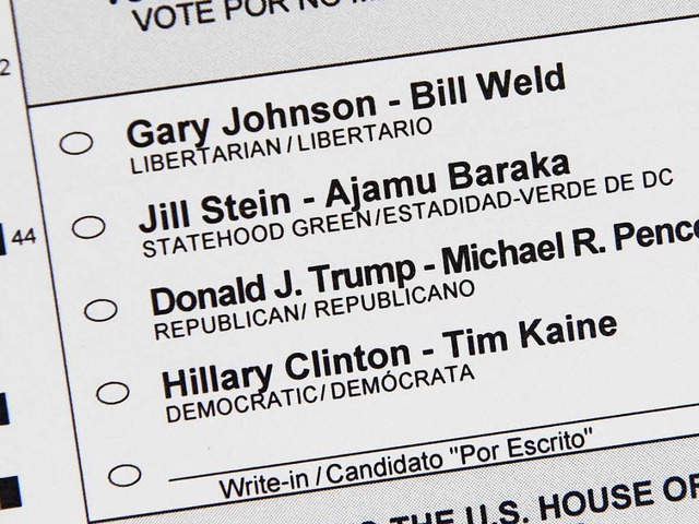 Am Dienstag, 8. November stimmen US-B... erste &#8222;Madame President&#8220;?  | Foto: AFP