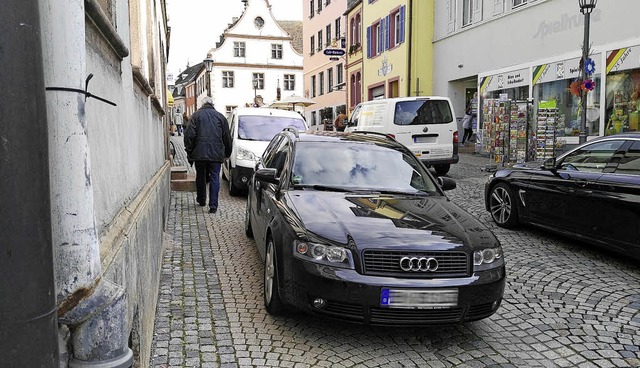 Die Endinger Innenstadt ist trotz Verk... es Durchgangsverkehr ist oder nicht.   | Foto: Archivfoto: Martin Wendel