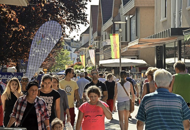 Nicht nur im Sommer ist in der Innenstadt viel los.   | Foto: Ralf H. Dorweiler