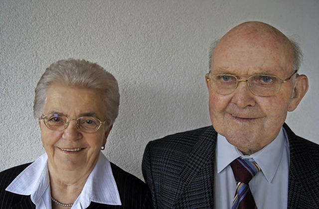 Maria Amalia und Wilhelm Herr.  | Foto: Roland Gutjahr