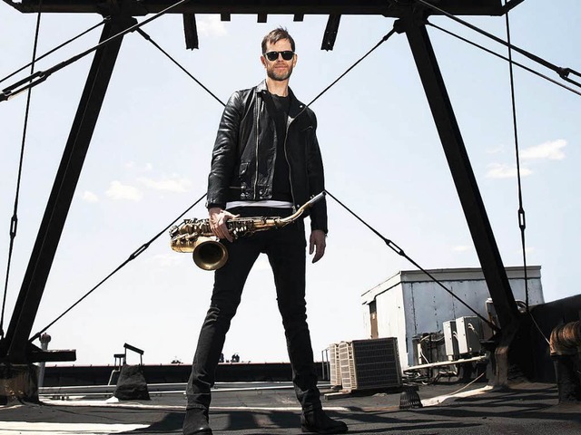 Pltzlich nicht nur Jazzman sondern au...pstar: der Saxophonist Donny McCaslin.  | Foto: Jimmy King/Promo