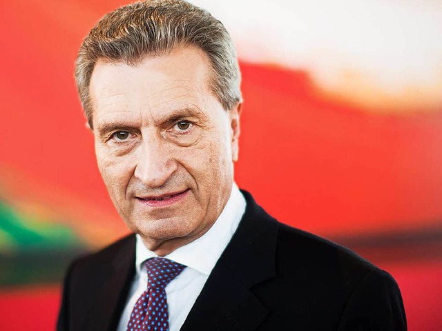 Gnther Oettinger ist  EU-Kommissar fr Digitale Wirtschaft und Gesellschaft.  | Foto: dpa