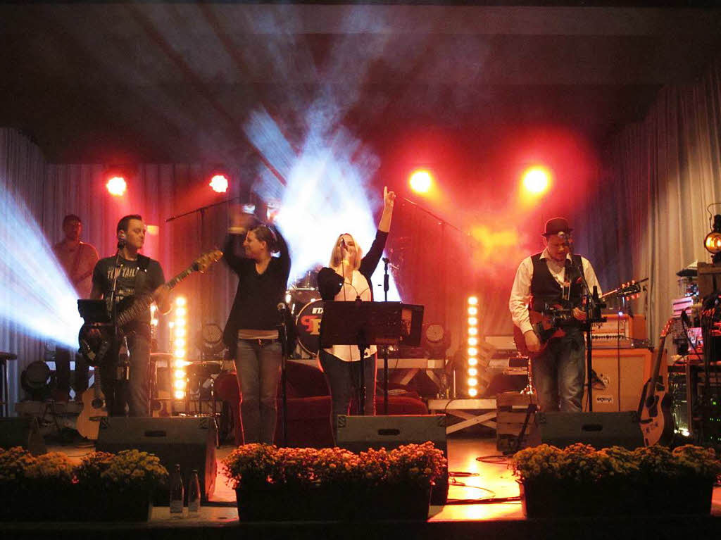 Pockte Rock sorgten für richtig gute Stimmung. Pockte Rock sorgten für richtig gute Stimmung.