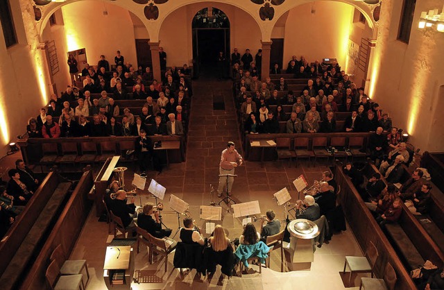 Offene Kirche in Meienheim: Geboten wurde ein vierstndiges Programm.   | Foto: Wolfgang Knstle