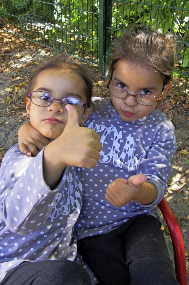 Die Kinder im katholischen Kindergarte...derziele des Vinzentiusvereins super.   | Foto: Privat