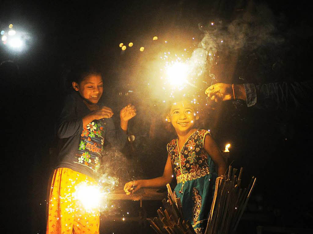 Diwali kennt viele unterschiedliche Rituale, aber eines steht bei dem mehrtgigen Fest immer im Zentrum: das Licht.