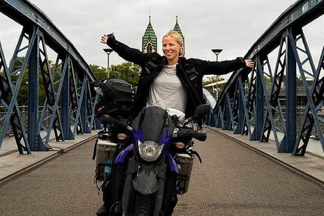 Diese Freiburgerin ist 5 Monate lang mit dem Motorrad durch Osteuropa gefahren