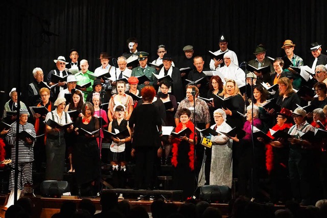 Singen und Helfen will der Gesangverei...enau beim Jahreskonzert am Wochenende.  | Foto: BZ