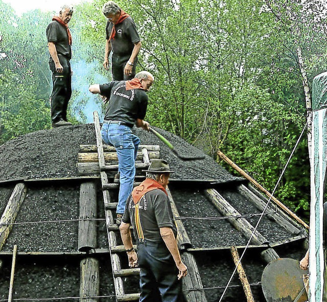 Einen ganzen Schubkarren voll heier  ...        bei Wolpadingen zu sehen ist.   | Foto: Paul Eisenbeis