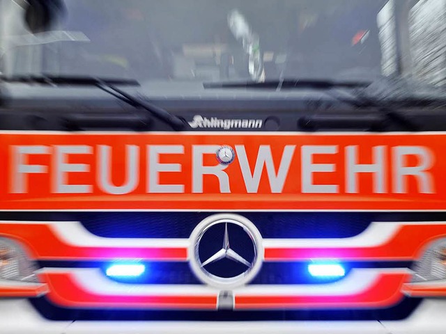 Die Feuerwehr ist am Donnerstagnachmittag in Zhringen im Einsatz (Symbolbild).  | Foto: Thomas Kunz