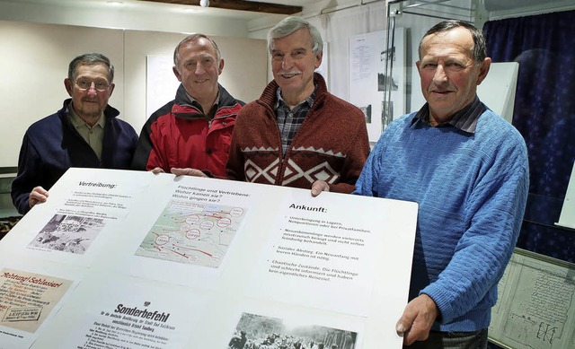 Reinhard Grau, Franz Seitz, Klaus Kunz und Josef Eisenbeis vom Frderkreis   | Foto: ChRISTOPH Breithaupt