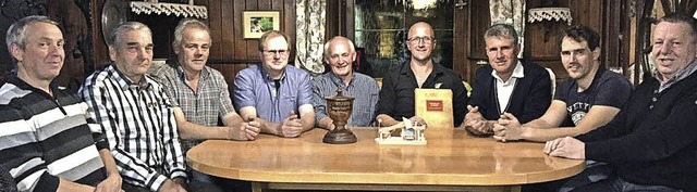 Der Vorstand des Schnupfvereins Faulen... Mahler, Daniel Gampp und Roland Gut.   | Foto: Privat