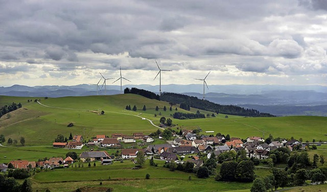 Ausblick: Der Windpark Glaserkopf wird aller Voraussicht nach genehmigt.    | Foto: Repro:Burgey jasmin/Enbw