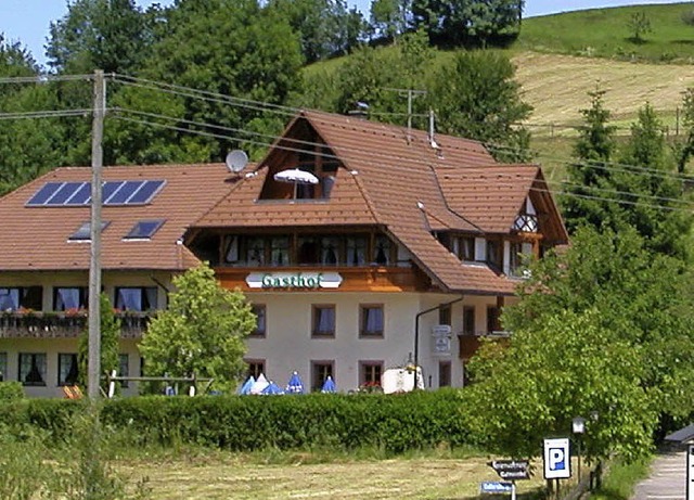 Im Gasthaus &#8222;Adler-Pelzmhle&#82...emnchst wieder vergngt-musikalisch.   | Foto: Christian Ringwald