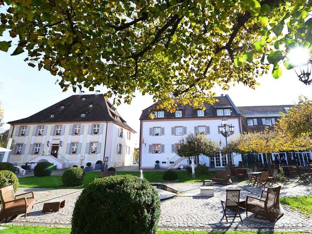 Das Hotel Schloss Reinach nutzt die Ge...ge zu den grten der Region gehrte.   | Foto: Rita Eggstein