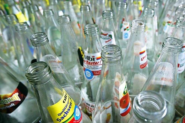 Etwa 1000 leere Flaschen in Lrrach gestohlen