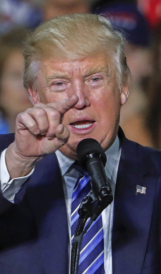 Will Prsident der USA werden: Donald Trump   | Foto: dpa