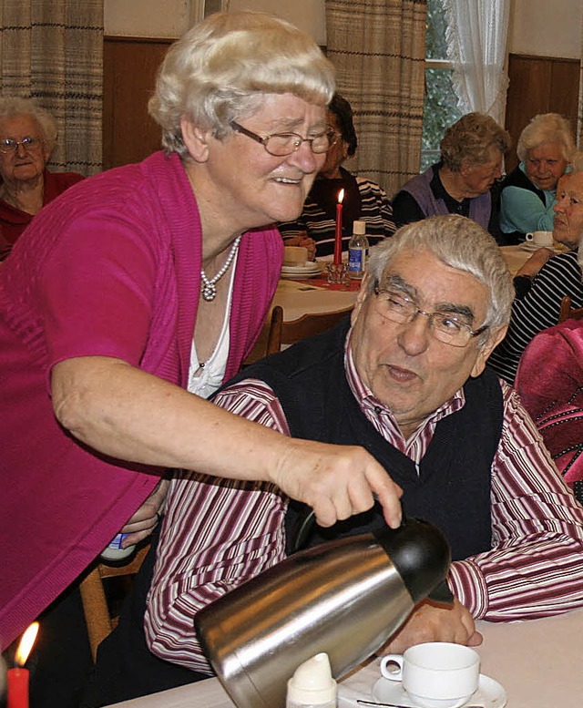 So kennt man sie: Marlies Lepsien beim Seniorentag.    | Foto: Ines Bode