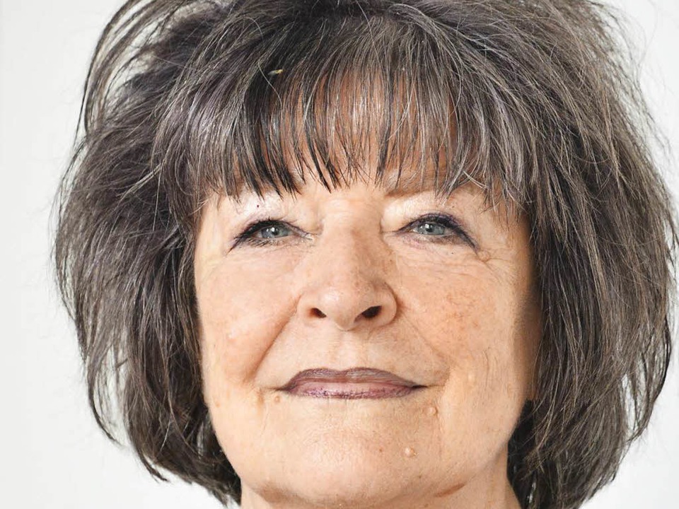 Marlis Meckel ist Initiatorin der Freiburger Stolpersteine.  | Foto: Michael Bamberger
