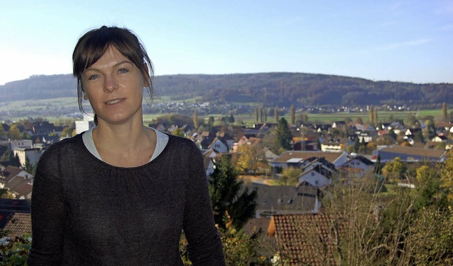 Die Kadelburger Autorin Karen Krger l...h das islamische Deutschland&#8220;.    | Foto: L. Noth