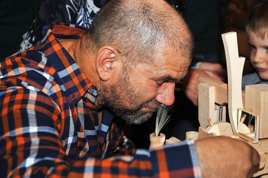 Die Endreinigung der Nase erfolgt maschinell. (Foto: Wolfgang Scheu) Die Endreinigung der Nase erfolgt maschinell. (Foto: Wolfgang Scheu)