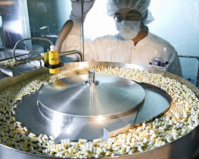 Fr die Pharmabranche wird eine recht dynamische Entwicklung erwartet.   | Foto: Roche