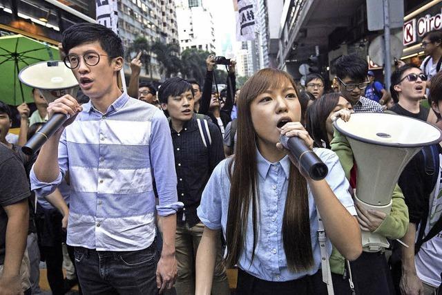 Die 25-jhrige Yau Wai-Ching ist die neue Hassfigur der chinesischen Kommunisten