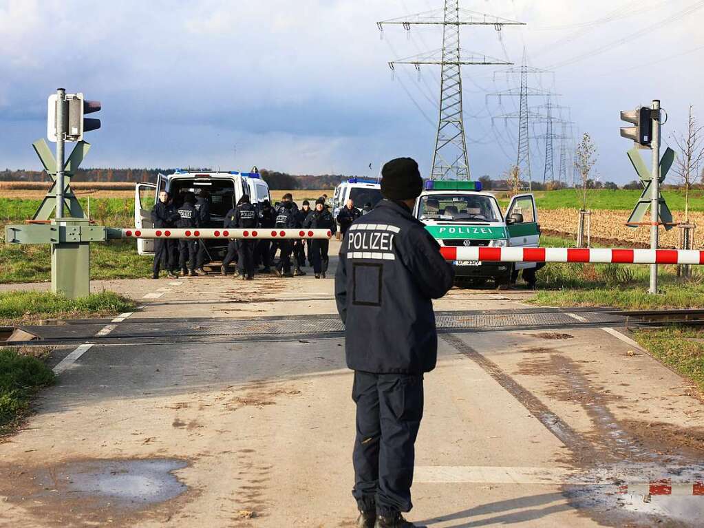 Suchaktion der Polizei nach der vermissten Carolin Gruber