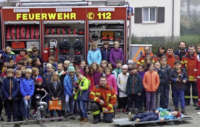 Helfertag Helfen macht SchuleDie Teiln...hristian Sandder Schule  in Kndringen  | Foto: Aribert Rssel