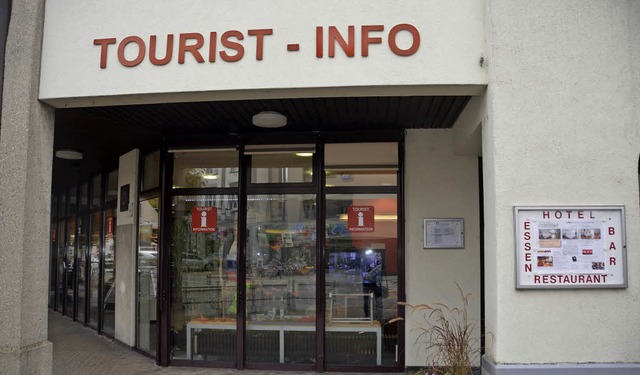 Die Tourismus GmbH gibt das operative ...uf, die Tourist-Info freilich bleibt.   | Foto: Felix held