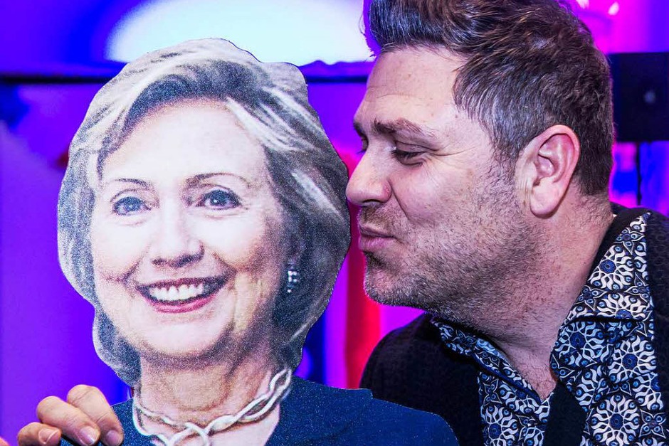 Clinton oder Trump? (Foto: Julia Klaus) Clinton oder Trump? (Foto: Julia Klaus)