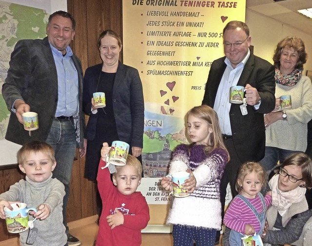 Kinder aus dem Kindergarten St. Franzi...d der Kindergartenleiterin Ute Kefer.   | Foto: Karlernst Lauffer