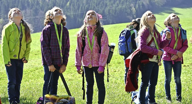 Naturpark-Schulen gehen mit ihren Klassen fters in die Natur.   | Foto: Alexandra Wehrle