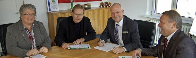 Zum gesundheitspolitischen Gesprch ha... Schreiber und Uwe Daltoe, getroffen.   | Foto: Privat