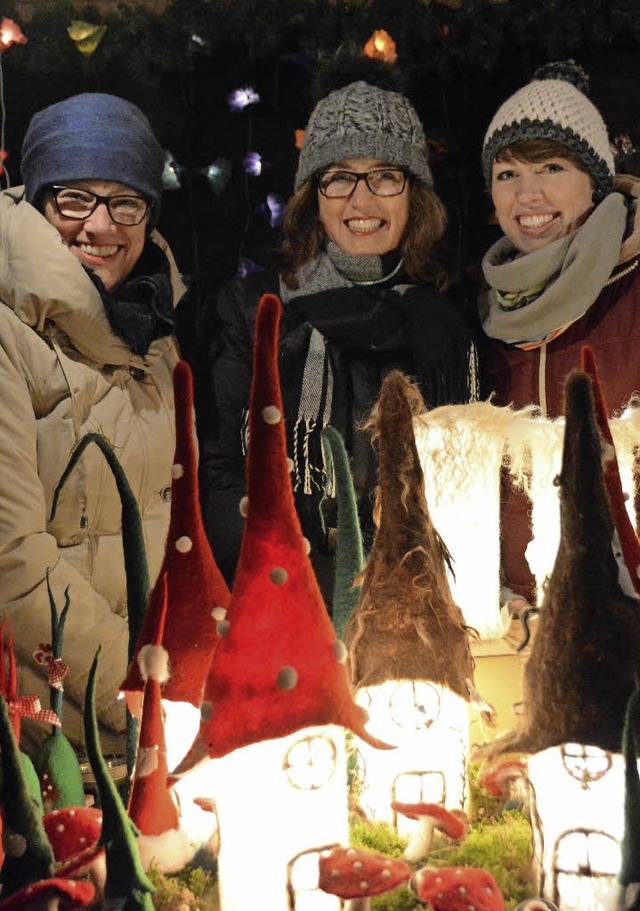 Kunsthandwerk ist beim Weihnachtsmarkt auch dieses Jahr stark vertreten.    | Foto: Lauber