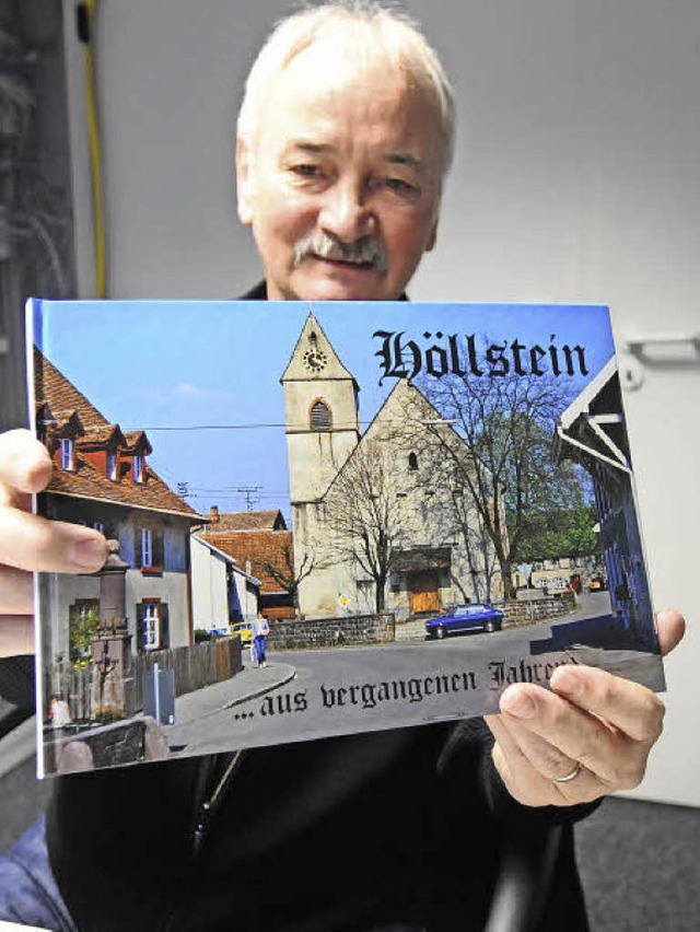 Jede Menge Bilder aus dem alten Hllstein hat Gerhard Schaum gesammelt.   | Foto: Bergmann