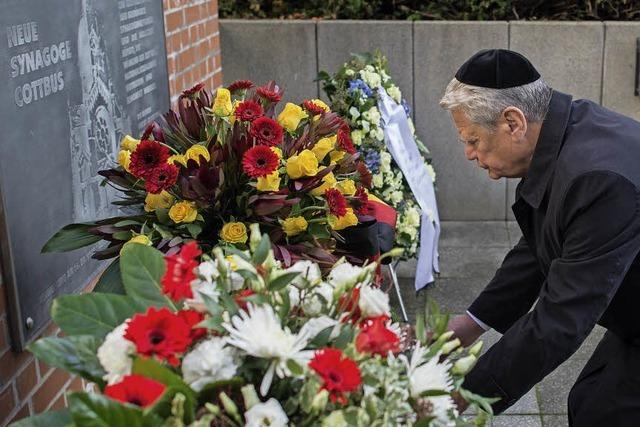 Bundesprsident erinnert an Opfer der Pogromnacht