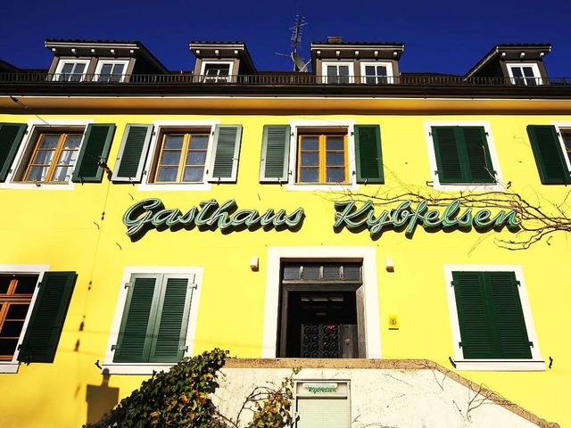 Das Gasthaus &#8222;Kybfelsen&#8220; in Freiburg-Gnterstal  | Foto: Thomas Kunz