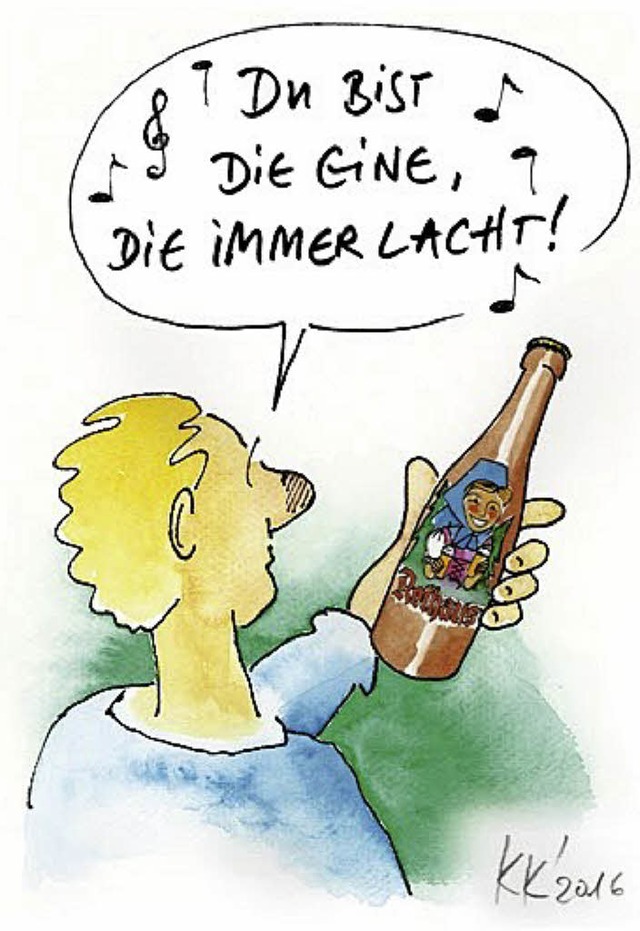 Cartoons von Klaus Karlitzky sind ab D...n Rothaus-Brauerei-Sudhaus  zu sehen.   | Foto: Kosmos Schwarzwald