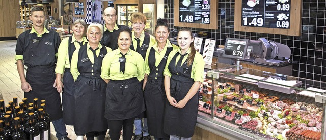 Der Preis fr den Frischemarkt Rees is...eine Anerkennung fr die Mitarbeiter.   | Foto: ZVG