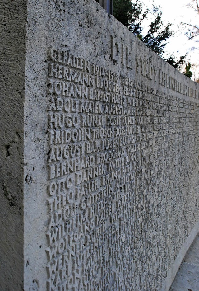 Das Ehrenmal fr Gefallene auf den Hauptfriedhof  | Foto: Ralf Staub