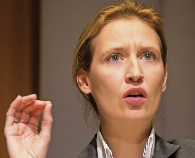 Alice Weidel  | Foto: Christoph Schmidt