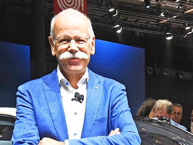 Dieter Zetsche, Vorstandsvorsitzender der Daimler AG (Archivbild)  | Foto: dpa