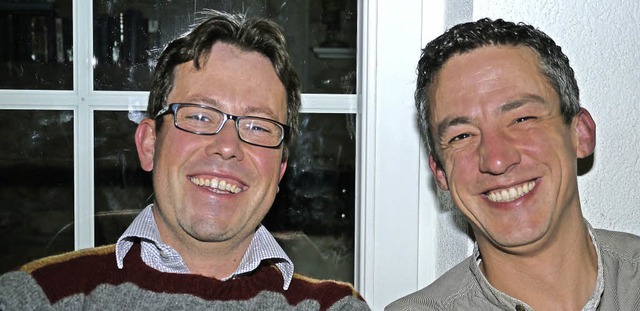 Das neue Vorstandsduo des Frderverein...arl Kleemann (links)  und Hendrik Epe.  | Foto: Christel Hlter-Hassler
